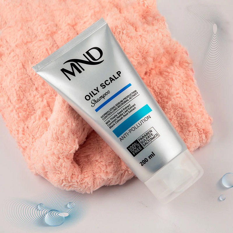 150041422442 شامپو ام ان دی مناسب پوست سر چرب