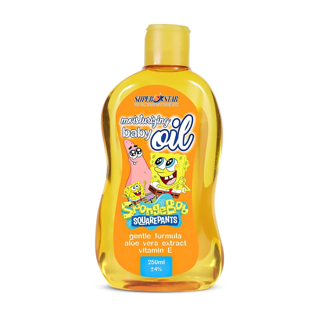 روغن بدن بچه سوپراستار