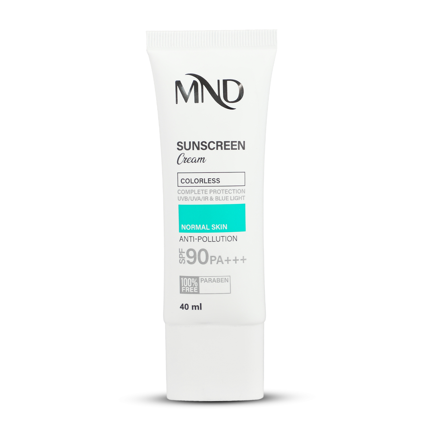 5301354776 کرم ضدآفتاب SPF90 پوست معمولی بی رنگ ام ان دی