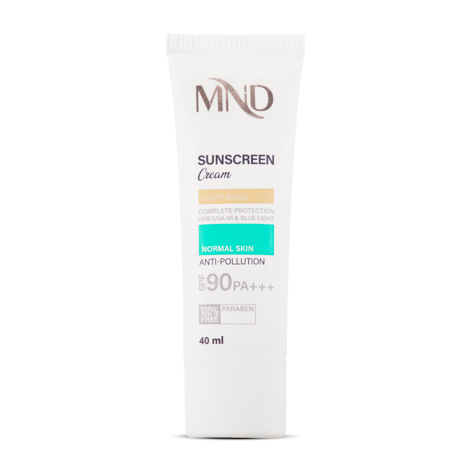 9527194175 کرم ضدآفتاب SPF 90 پوست نرمال بژ روشن ام ان دی