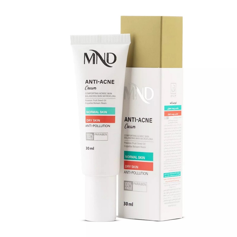 44780115 کرم ضدآکنه ام ان دی مناسب پوست خشک و معمولی
