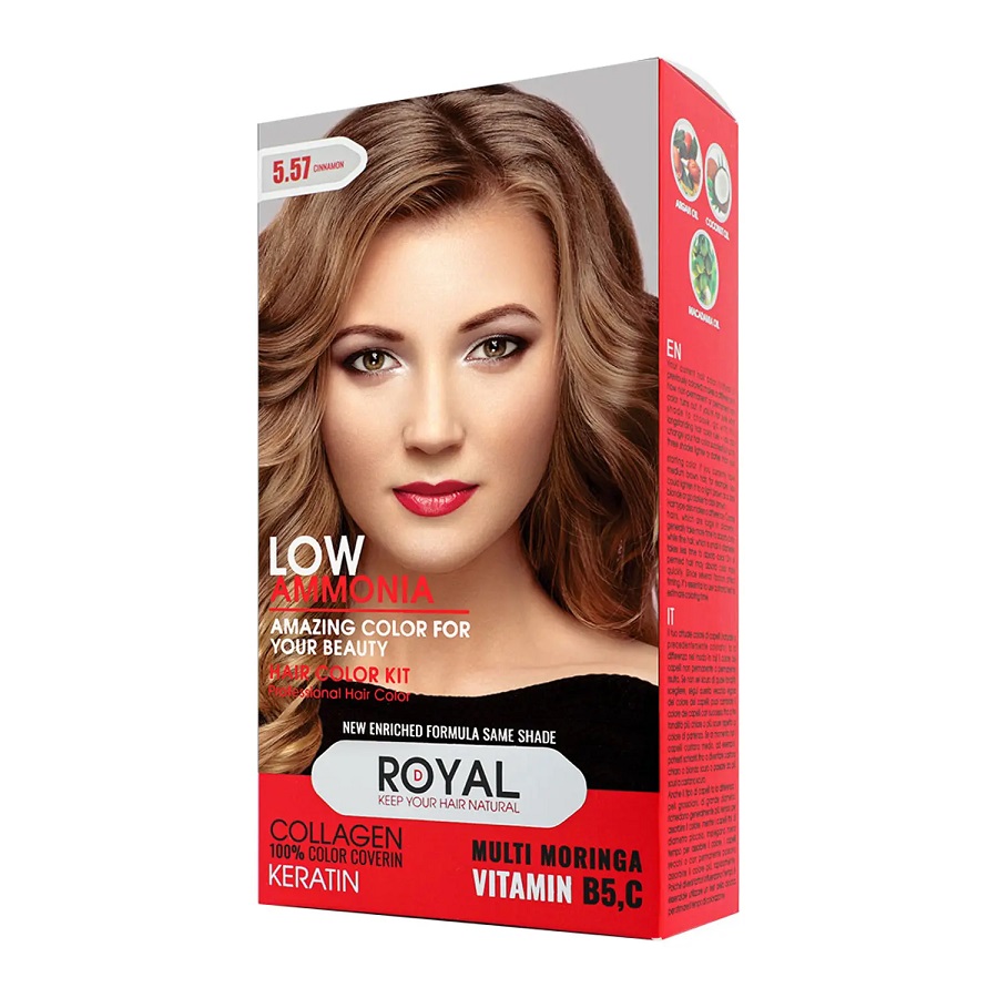 50074412621 رنگ مو رویال دارچینی کد 5.57