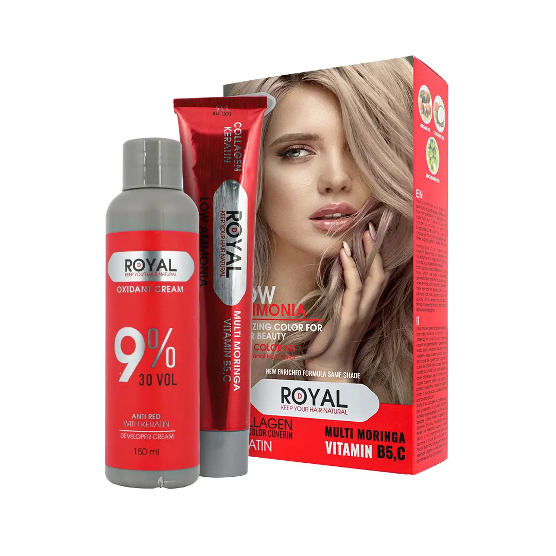 222315007738 کیت رنگ مو بلوند کنفی رویال کد R312