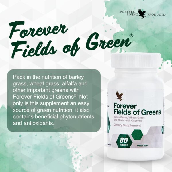 Version 1.0.0 مکمل سبزیجات فوراور Forever Fields of Greens