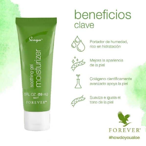 sonya-soothing-gel-moisturizer2 مویسچرایزر سونیا فوراور Sonya Soothing Gel Moisturizer