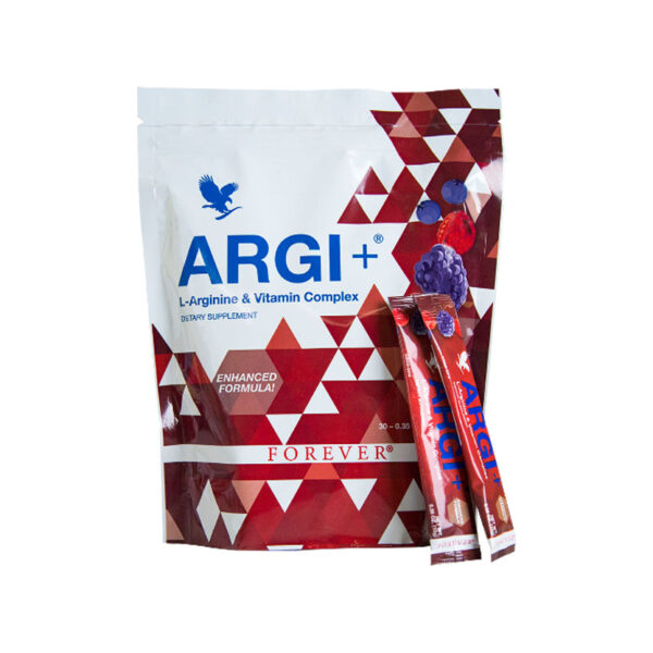 Forever Argi+ آرجی پلاس فوراور Forever Argi Plus مکمل ال آرژنین حاوی ویتامینها و عصاره میوهها بسته ۳۰ ساشهای