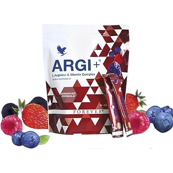 Version 1.0.0 آرجی پلاس فوراور Forever Argi Plus مکمل ال آرژنین حاوی ویتامینها و عصاره میوهها بسته ۳۰ ساشهای